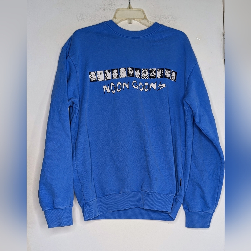 NOON GOONS Faces Sweatshirt in Blue